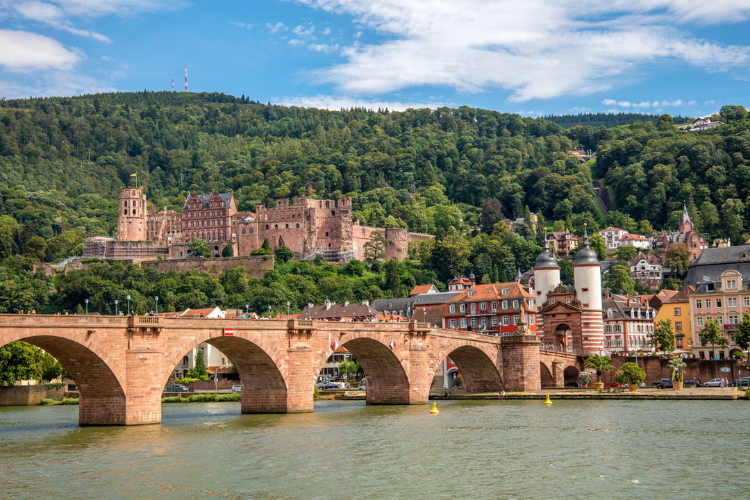 Heidelberg Schloss und alte Brücke