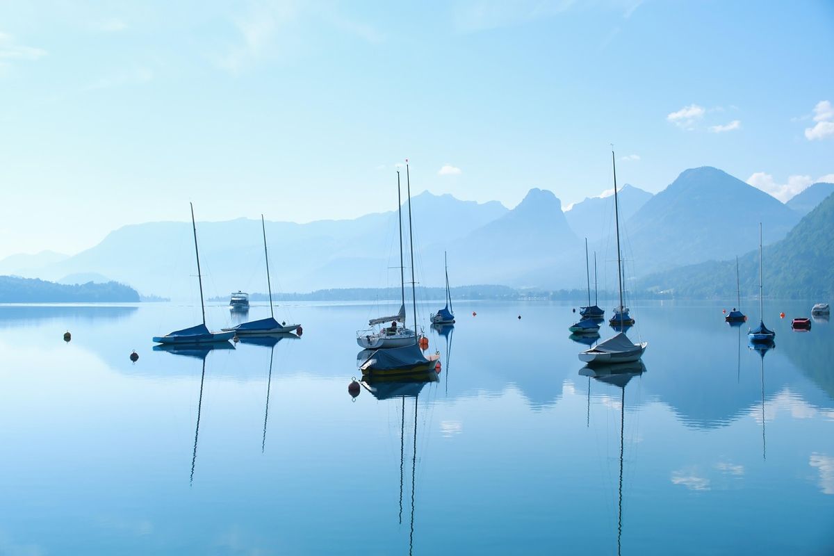 Seenlandschaft in Österreich