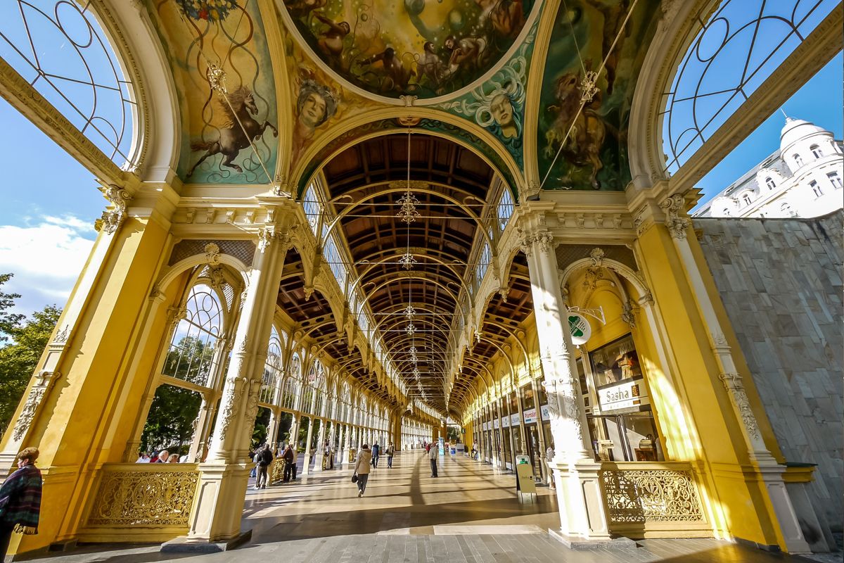 Kolonnaden in Marienbad
