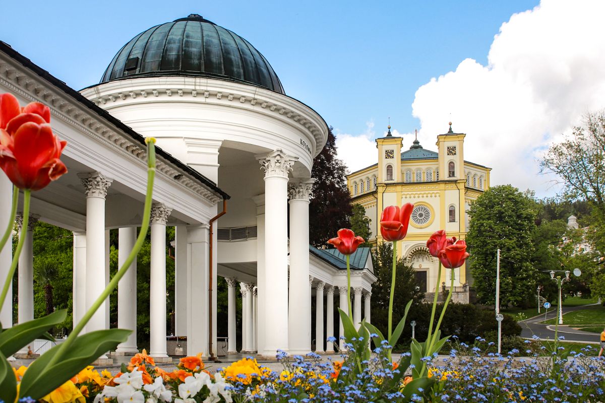 Kurgarten in Marienbad