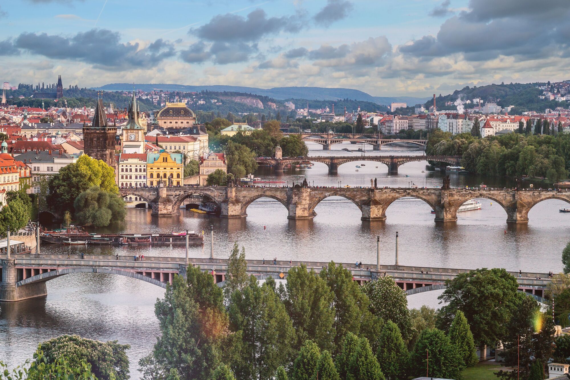 Stadtansicht Prag