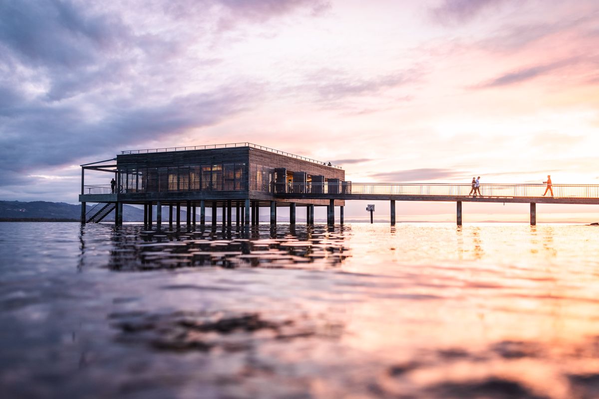 Badehaus des Seehotel am Kaiserstrand