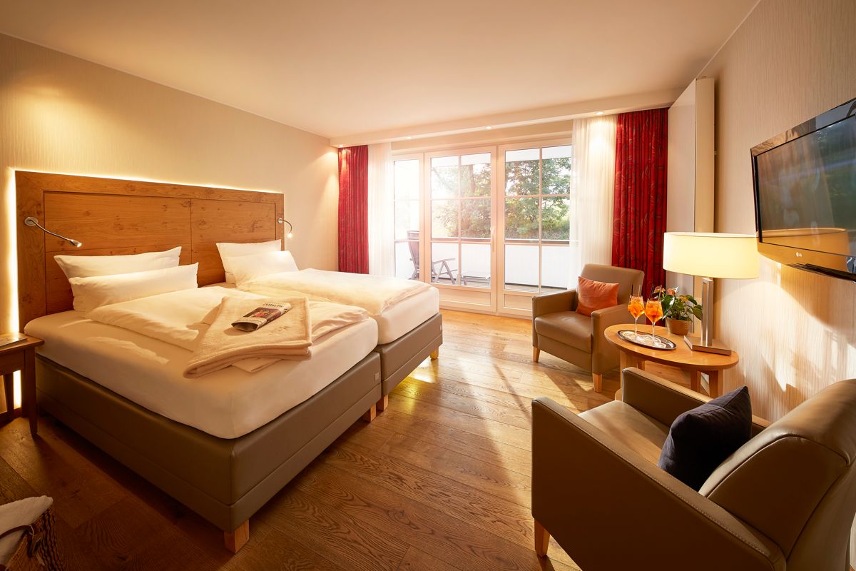 Doppelzimmer mit Balkon