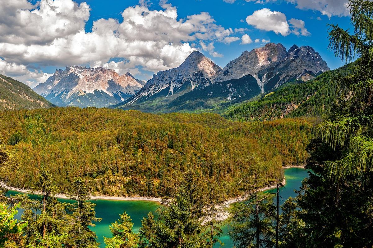 Berglandschaft in Österreich